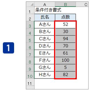 【Excel】条件付書式の使用例50選｜指定範囲のセルや行の色を変える方法も徹底解説